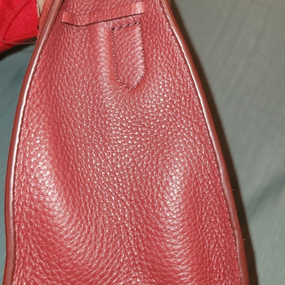 Kate Spade Red Suede Tote Bag - Picture 2 of 13